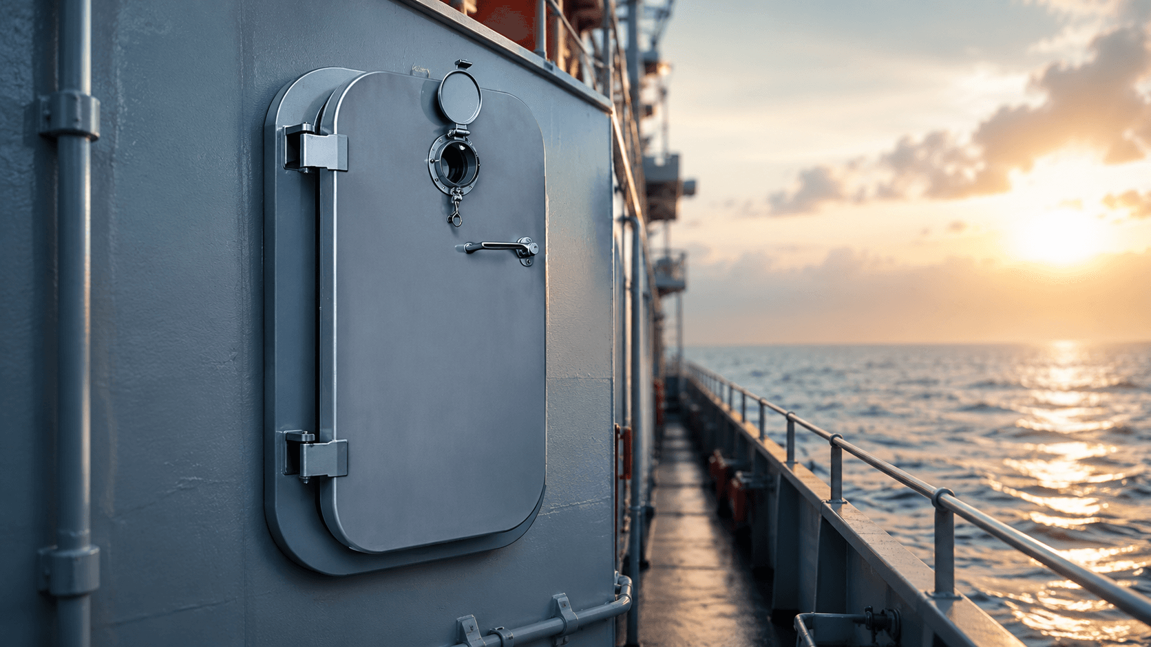 Fire-Rated, Watertight and Gastight Ship Doors — photo 2
