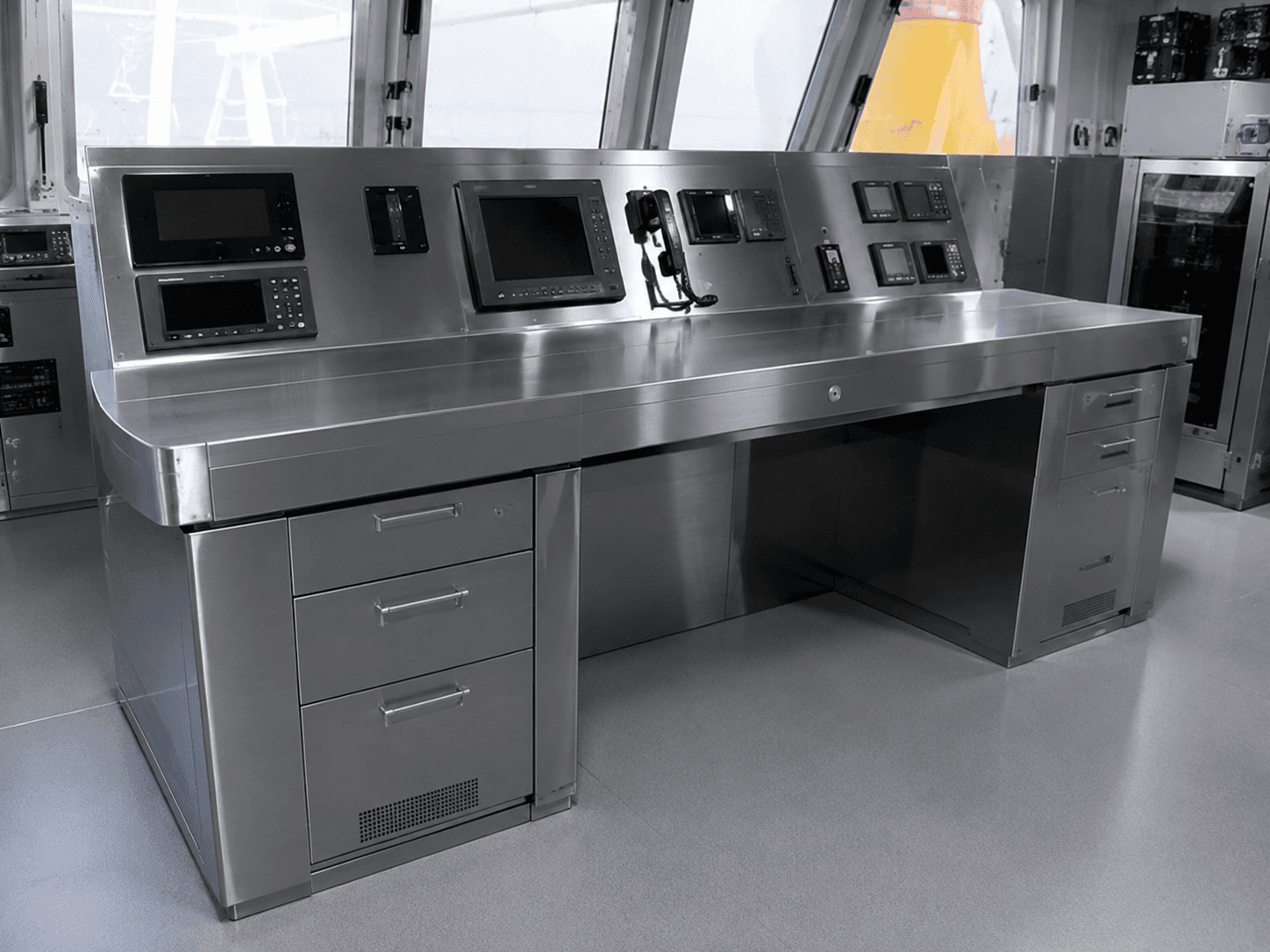 Stainless Steel Marine and Industrial Furniture — photo 3